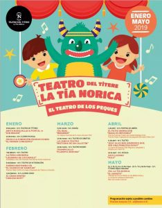 Teatro Tia Norica Enero a Mayo 2019