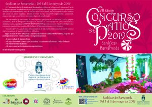Del 01 al 05 de Mayo, "VII Edición Concurso de Patios 2019", SANLÚCAR DE BARRAMEDA. Adondevoyconmifamilia