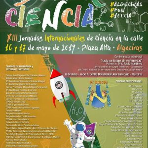 DIVERCIENCIA (ALGECIRAS) Del 16 al 17 de Mayo de 2019, "XIII Jornadas Internacionales De Ciencia en La Calle" (ALGECIRAS)