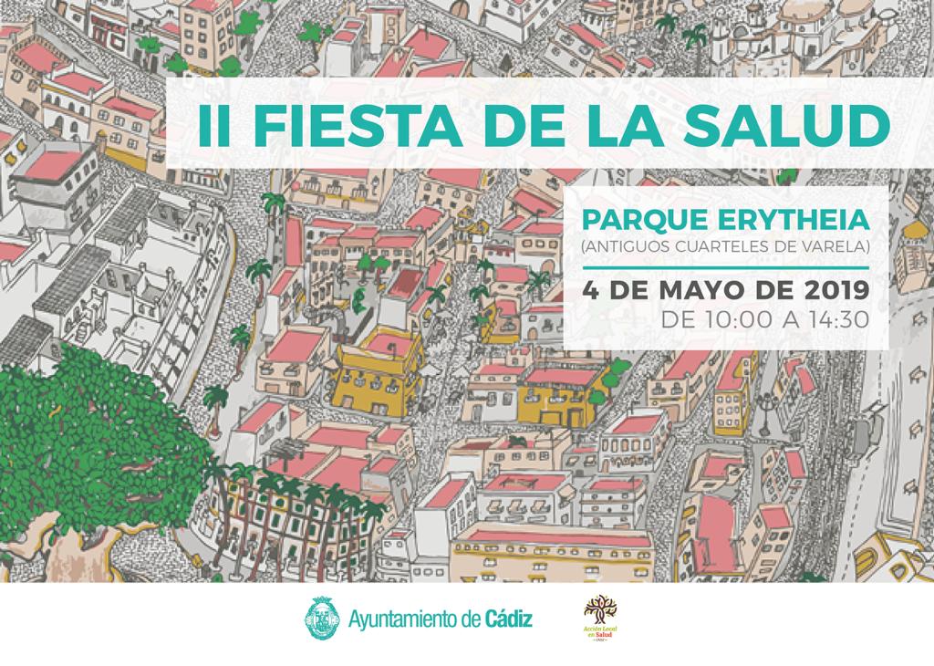  II FIESTA DE LA SALUD, Sábado 04 de Mayo de 2019, "Parques Erytheia" (Antiguos Cuarteles de Varela), CÁDIZ, Agenda Semanal Familia Cádiz, adondevoyconmifamilia
