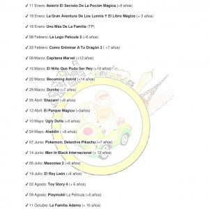 Estrenos de Películas Infantiles 2019 adondevoyconmifamilia cadiz niños