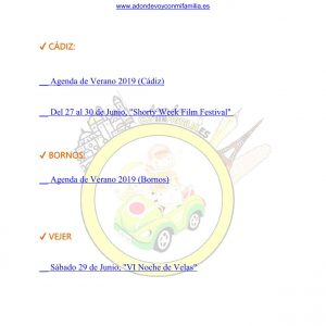 032 Agenda semanal familiar 28 junio al 04 Julio 2019