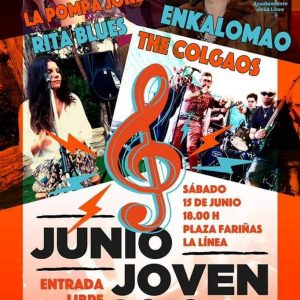 🔔IV JUNIO JOVEN 🔔 Sábado 15 de Junio de 2019," IV Junio Joven" Plaza Fariñas (La Linea) Cádiz niños adondevoyconmifamilia