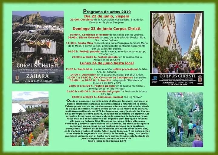 Corpus Christi 2019 Zahara de la Sierra