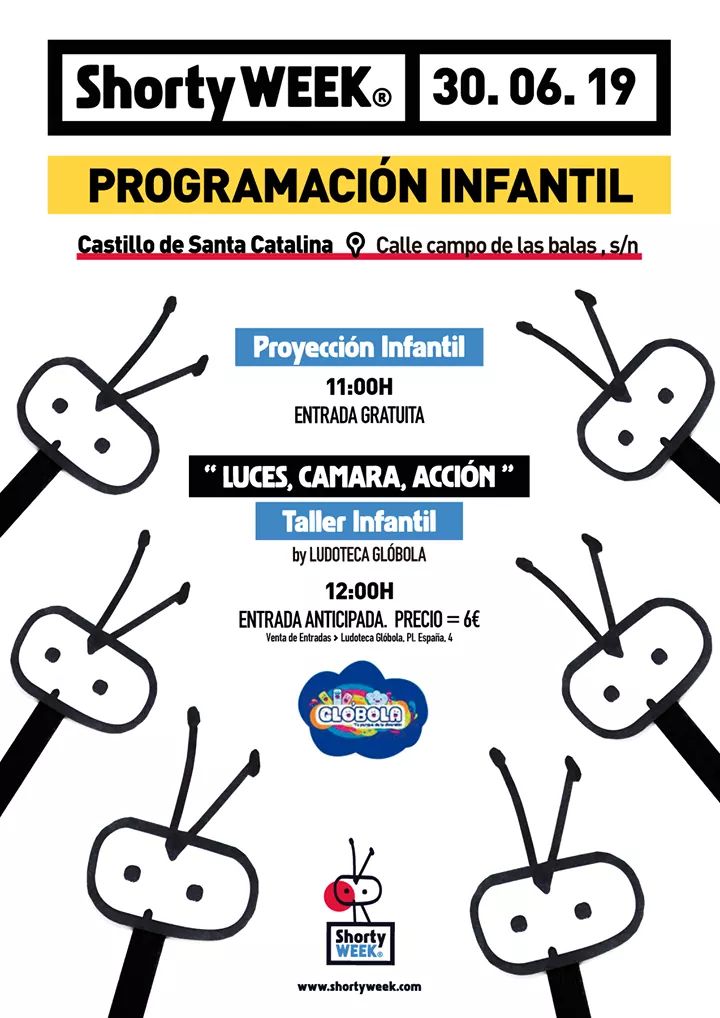 Del 27 al 30 de Junio de 2019, "Shorty Week Film Festival" CÁDIZ