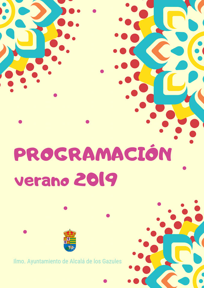 Agenda Verano 2019 Alcalá de Los Gazules