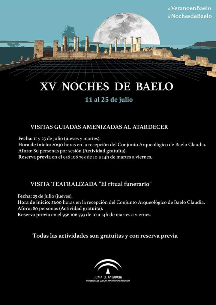 Noches de Baelo 2019 Tarifa