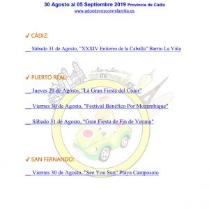 041 Agenda semanal familiar 30 agosto al 05 septiembre 2019
