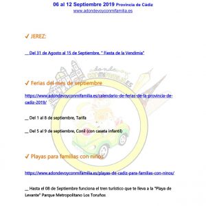 042 Agenda semanal familiar 06 al 12 septiembre 2019