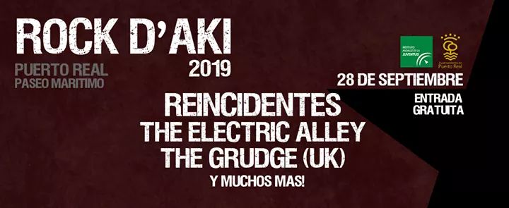 ROCK D'AKI 2019 (PUERTO REAL) Sábado 28 de Septiembre de 2019