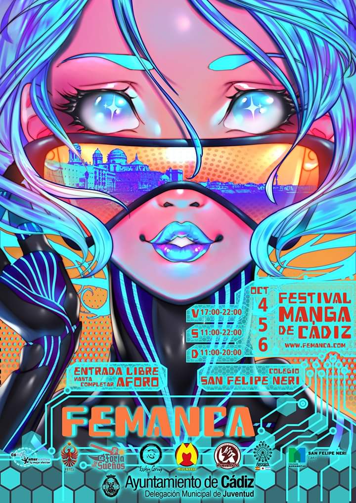 Festival Manga de Cádiz, Del 04 al 06 de Octubre de 2019