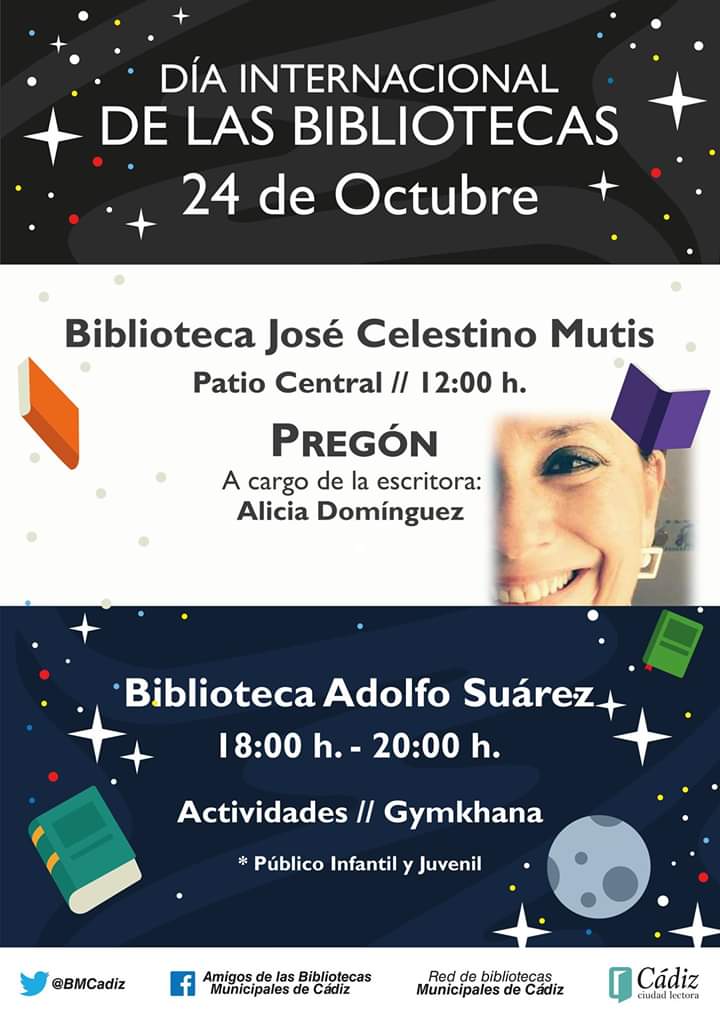 ACTIVIDADES BIBLIOTECAS PROVINCIAL Y MUNICIPALES 2019/ 2020 (CÁDIZ)