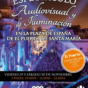 ESPECTÁCULO " AUDIOVISUAL Y DE ILUMINACIÓN" Familia con Niños (EL PUERTO DE SANTA MARÍA)