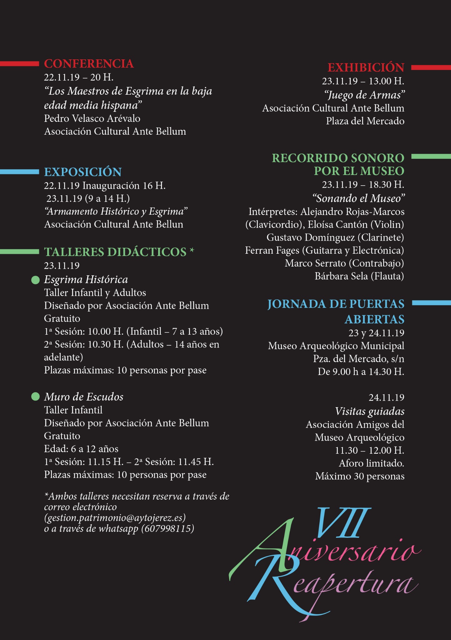 VII REAPERTURA MUSEO ARQUEOLÓGICO DE JEREZ Familia con Niños (JEREZ)