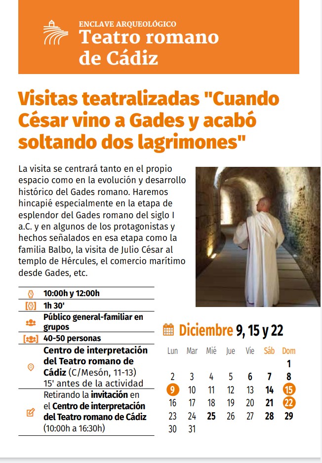 NAVIDEA 2019 (Navidad en Enclaves Arqueológicos) Familia con Niños (CÁDIZ)