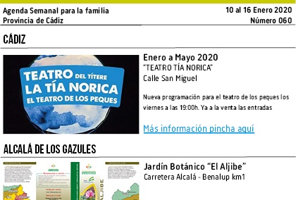 Agenda 60 adondevoyconmifamilia