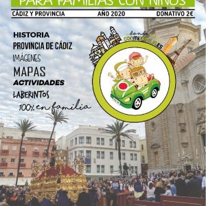 Portada Guia Semana Santa Cádiz y Provincia 2020 para familias con niños