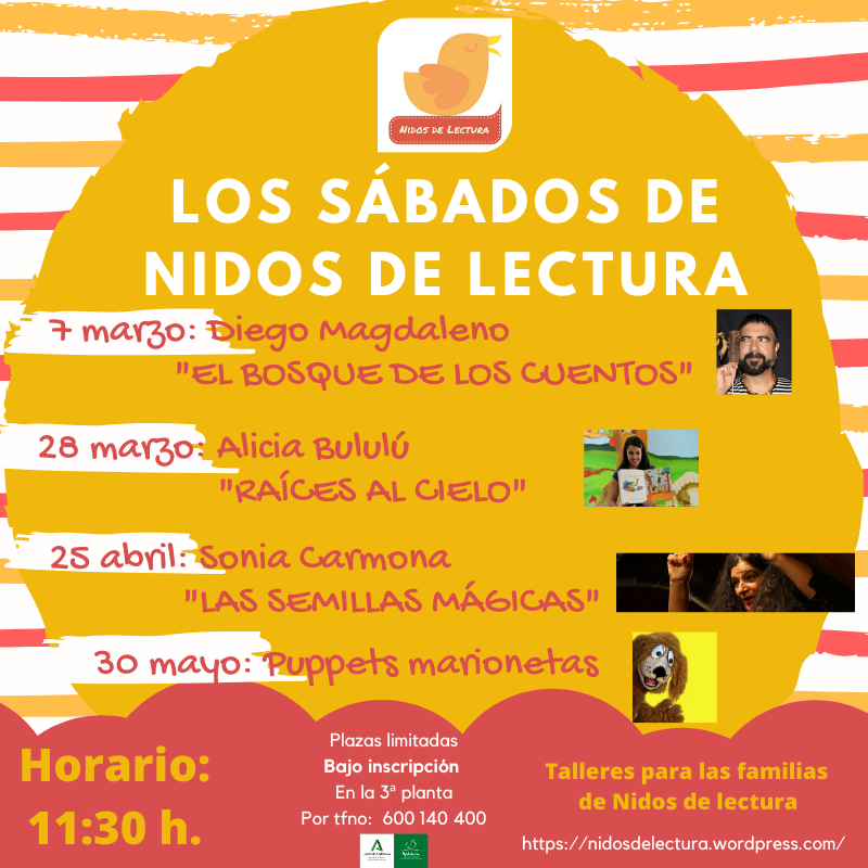 SÁBADOS DE CUENTOS Y TALLERES Biblioteca Pública Provincial de Cádiz