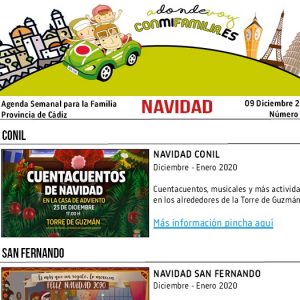 072 Agenda Semanal Familiar Navidad 2020 portada