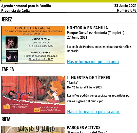 078 210623 Agenda Familiar 23 junio 2021 Adondevoyconmifamilia portada