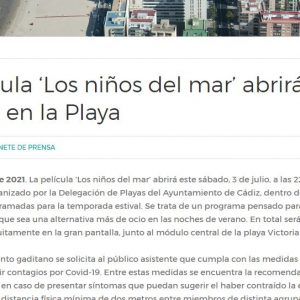 cine de verano playa cadiz 2021 adondevoyconmifamilia