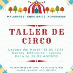 talleres de circo agosto 2021 rota