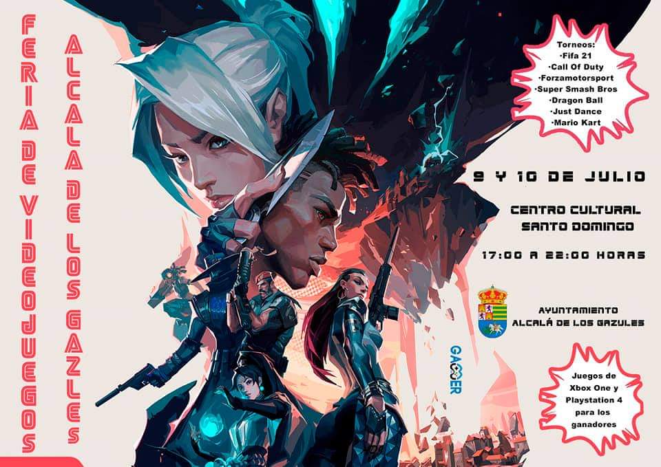 feria del videojuego alcalá de los gazules verano 2021