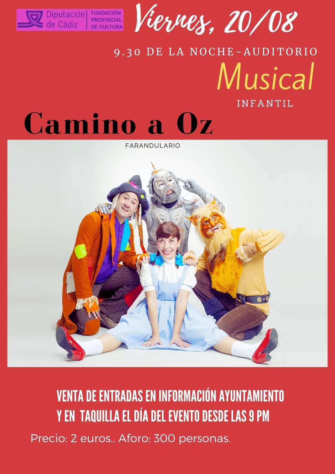 musical camino a oz algodonales agsoto 2021