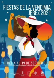 fiesta vendimia jerez septiembre 2021 cartel