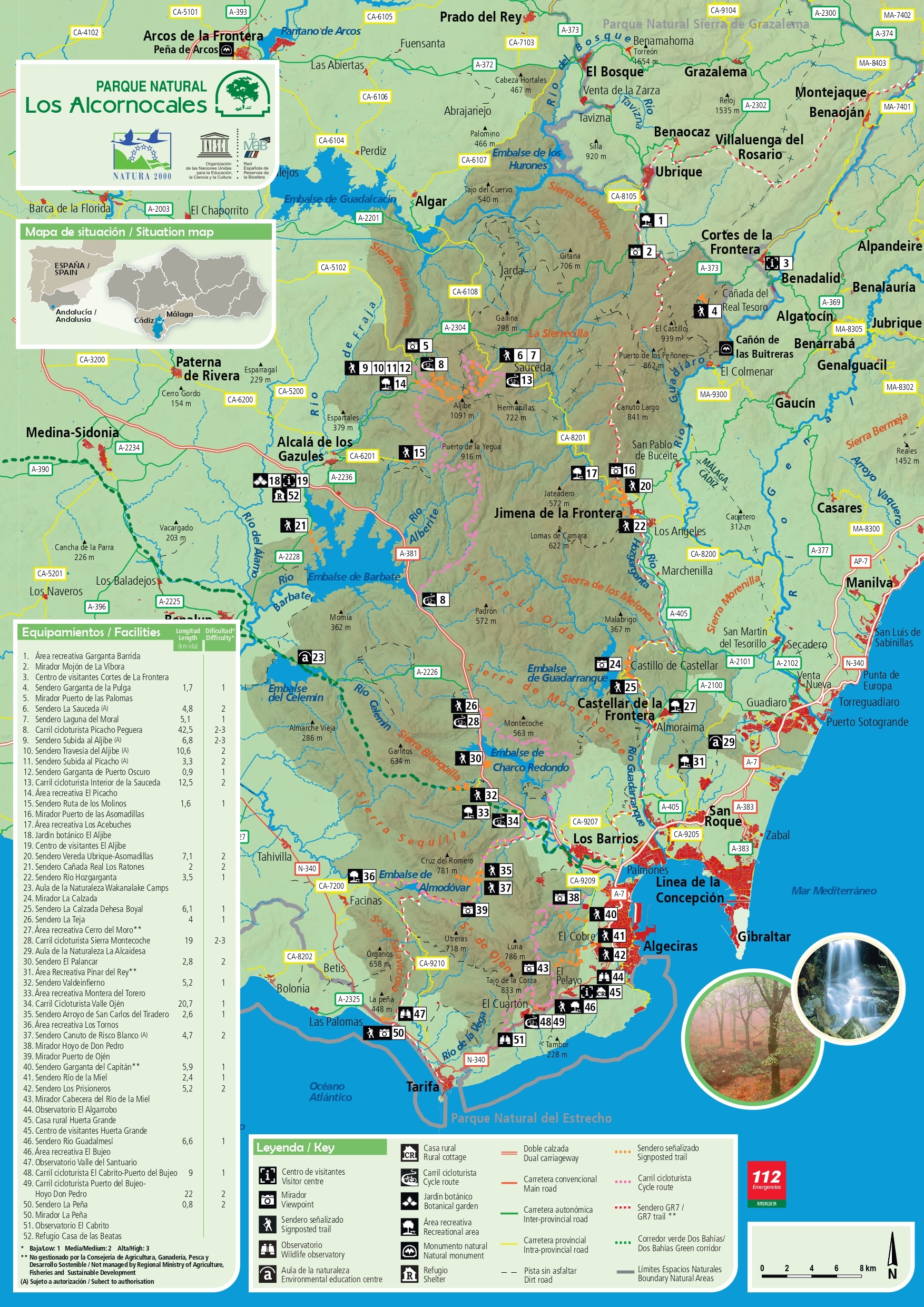 Parque natural de los Alcornocales Adondevoyconmifamilia