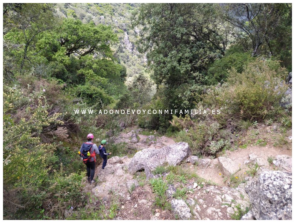 mapa sendero arroyo del descansadero adondevoyconmifamilia 13