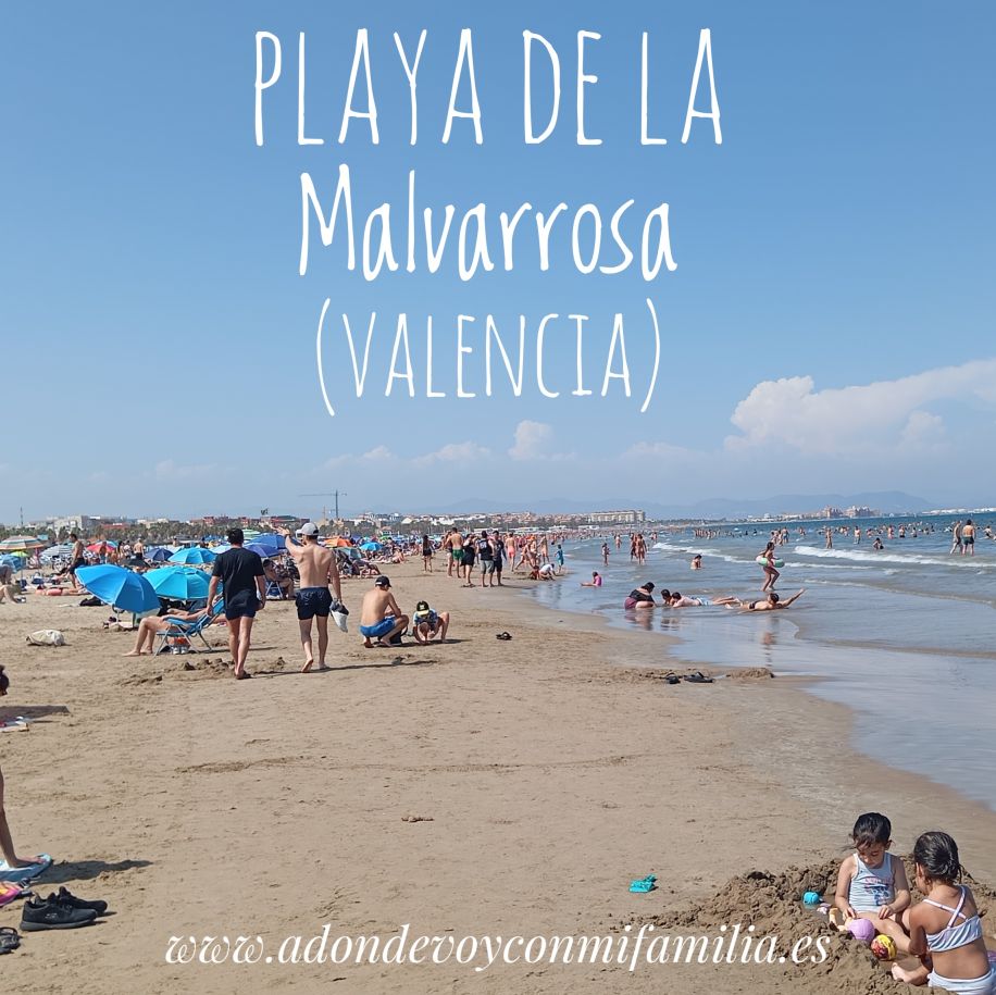 playa malvarrosa verano 2025 adondevoyconmifamilia portada