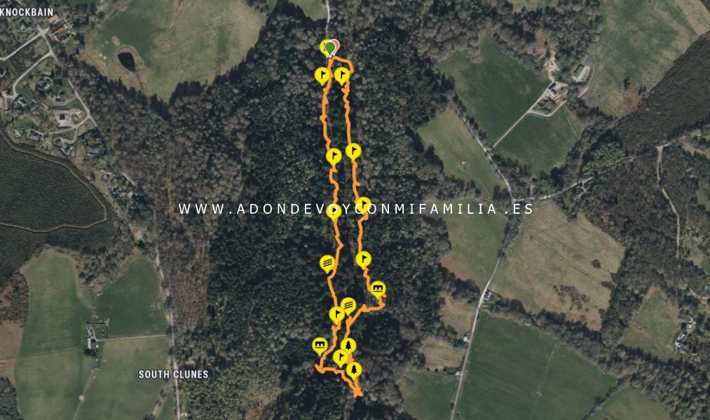 sendero reelig glen adondevoyconmifamilia wikiloc
